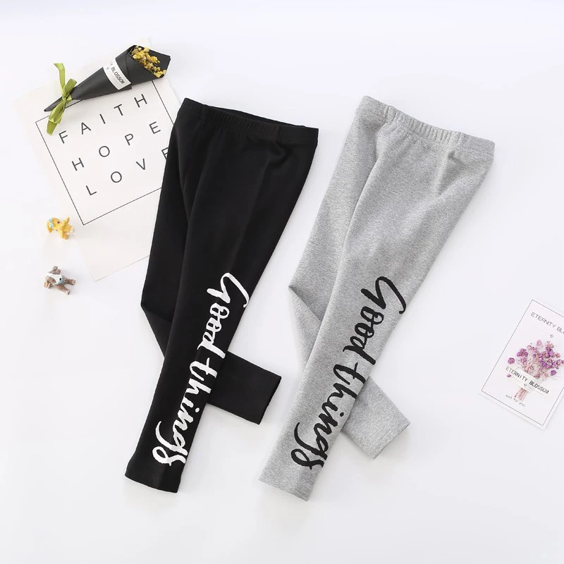 Демисезонные детские леггинсы для девочек 2 7 лет|Леггинсы| |