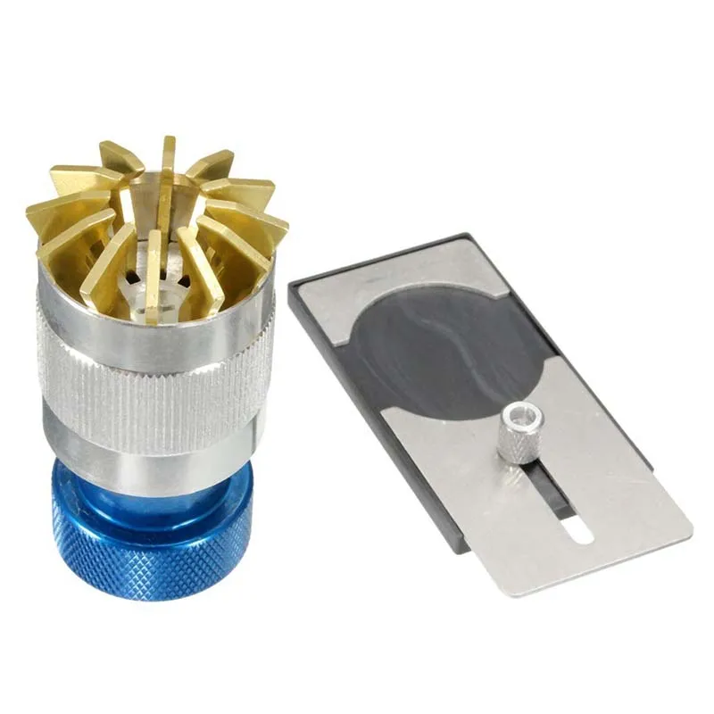 Прозрачный подъемный стеклянный Открыватель для часов снимите стеклянную