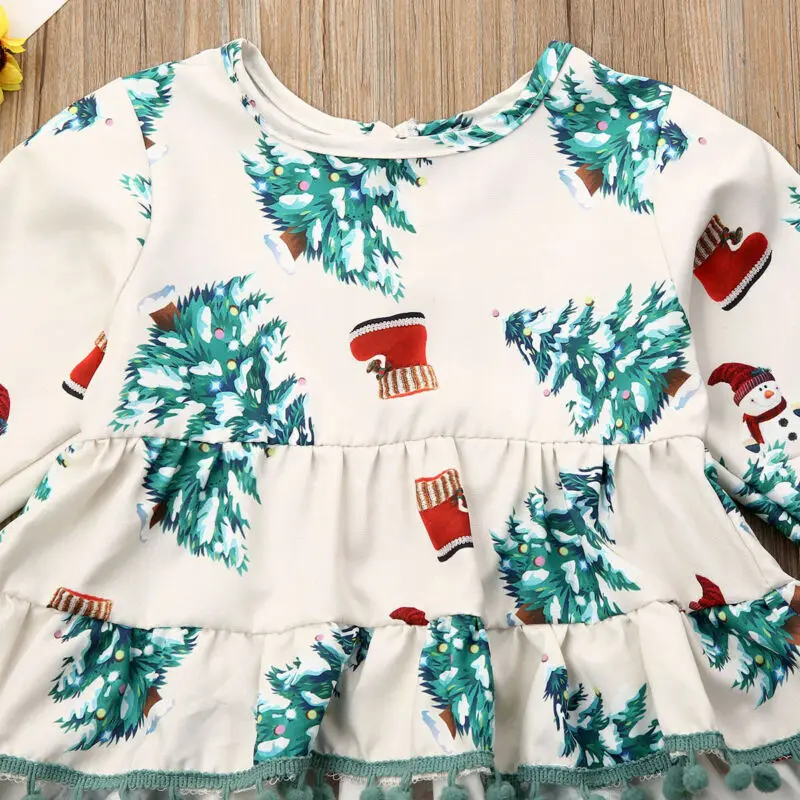 Комплект одежды для новорожденных девочек топ с оборками и длинные штаны