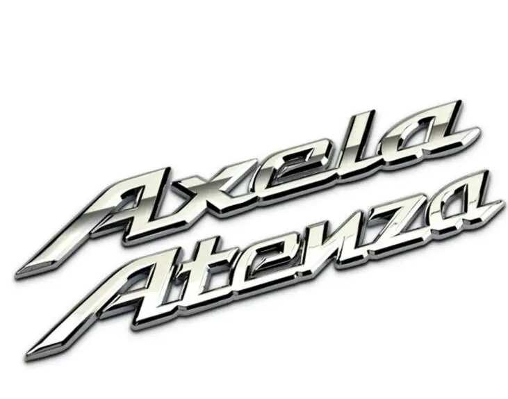 3D Эмблема для автомобиля Atenza/Axela наклейка Mazda 6 Atenza 3 Axela|Наклейки на автомобиль| |