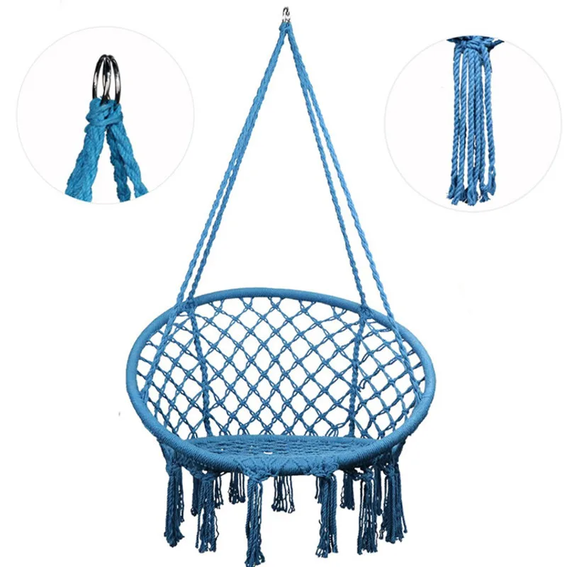 Кресло-гамак в скандинавском стиле качели для помещений спальни подвесной стул