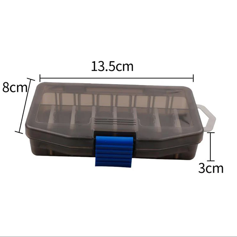 

1pc Fishing Lure Storage Box Hook Bait Pouch Waterproof Fishing Tackle Holder Portable Square Case