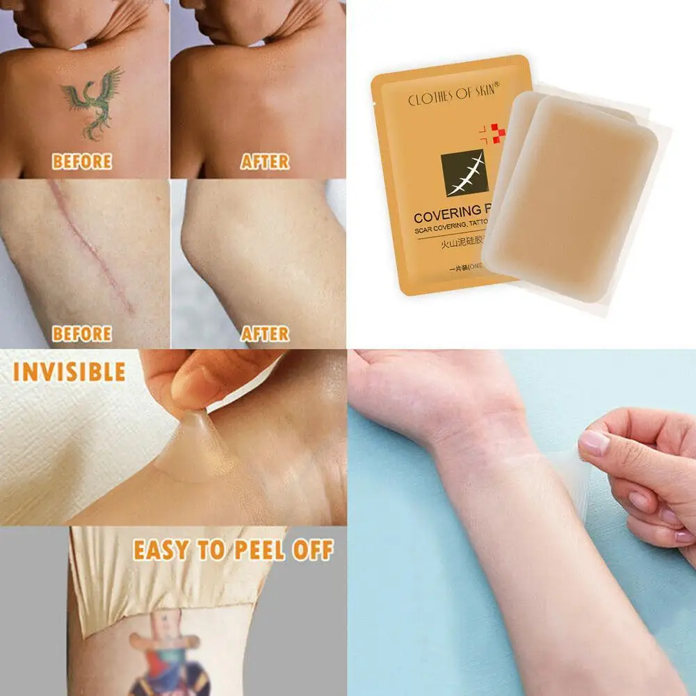 

Tattoo And Scar Invisible Tape Waterproof Breathable Hiding Tattoo Tape Stickers Flesh Flaw Tattoo Concealing Stain U6W3