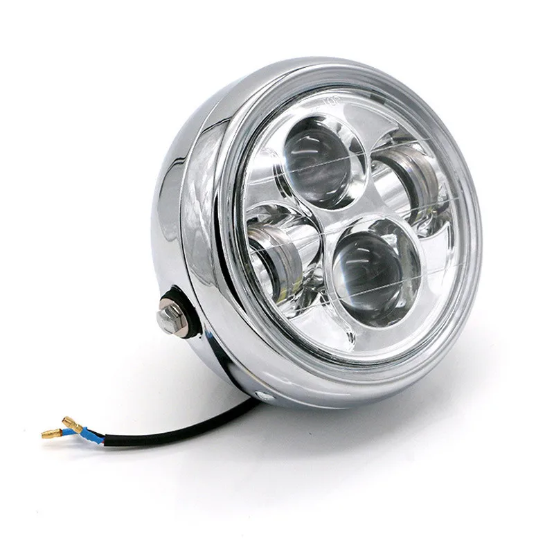 Мотоциклетный светодиодный светильник H4 с передней головкой дальним и Ближним