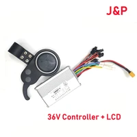 jp 36v brushless motor controller with speed control lcd panel for electric scooter e bike speed modification accessories