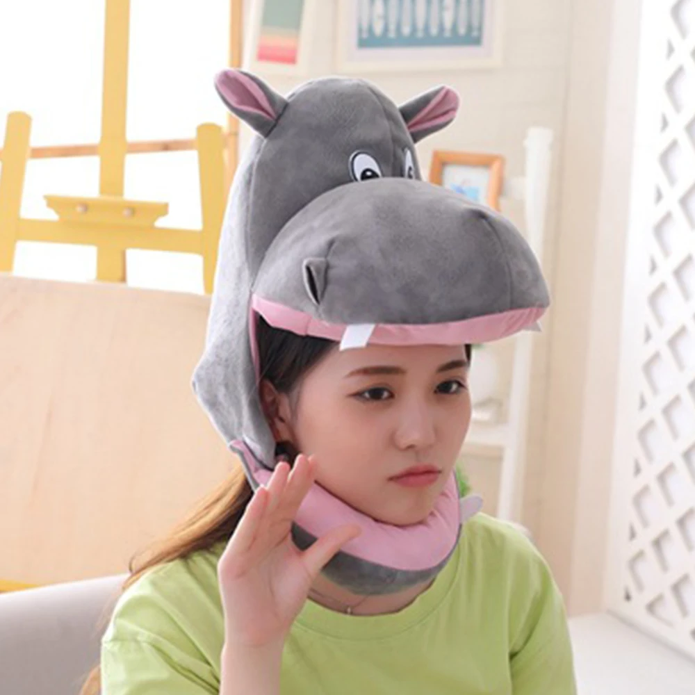 Японский Бегемот игрушка косплей реквизит аксессуары плюшевая голова фантазия