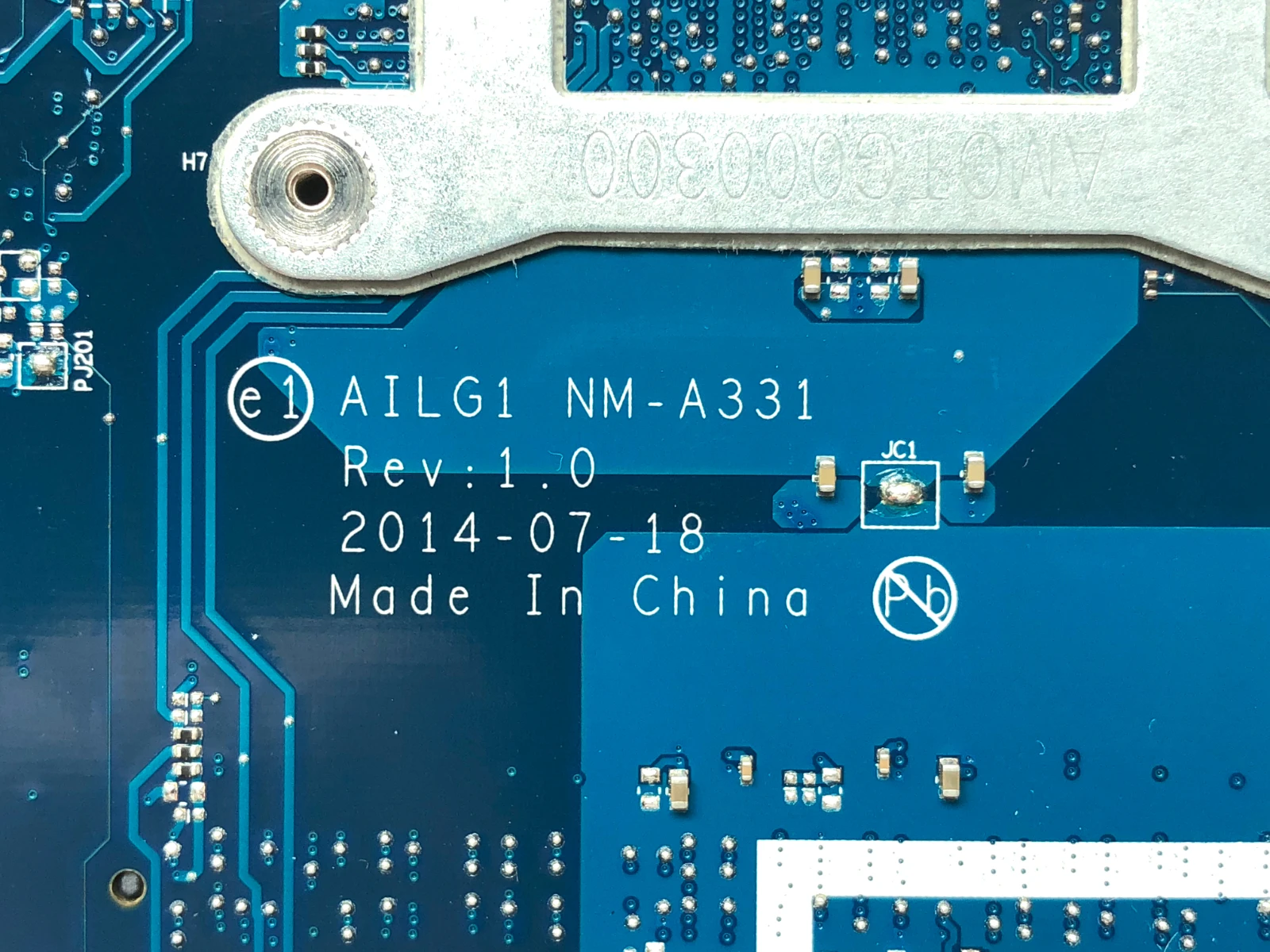 Высокое качество FRU 5B20H14166 для Lenovo Ideapad B70 80 материнская плата ноутбука AILG1 NM A331 SR244 I3