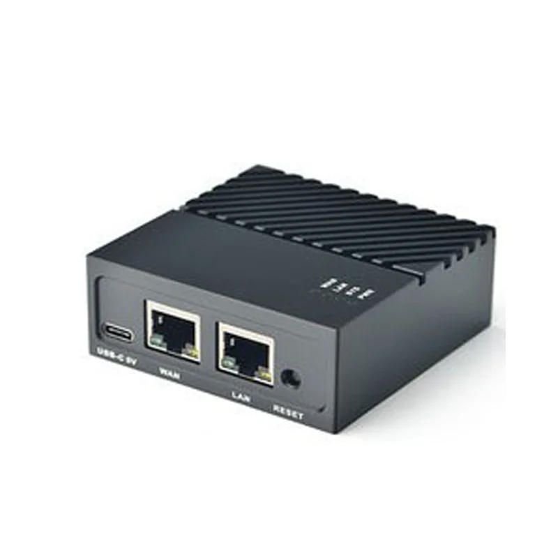 Шлюзы Ethernet NanoPi R4S 4 Гб 2 Гбит/с RK3399 с охлаждающей поддержкой система OpenWrt LEDE V2ray SSR Linux