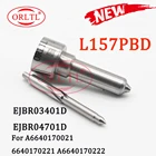 Форсунка Форсунки дизельного топлива ORLTL L157PBD, распылитель L157 PBD для SSANGYONG A6640170021 EJBR03401D