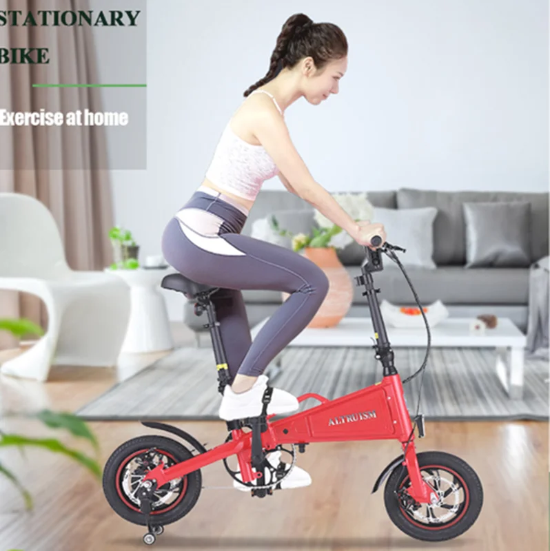 

ALTRUISM A1 Электровелосипед 36 В * 350 Вт Портативный Складной Безопасный Водонепроницаемого Каркаса с Литевым Аккумулятором