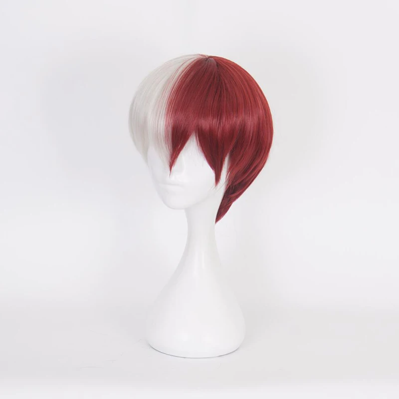 Мой герой Академия Boku no Hiro Akademia шото Тодороки Shouto белый и красный головной костюм