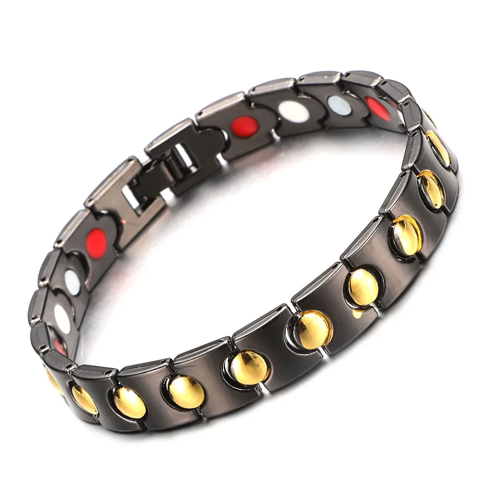 

Far Infrared Negative Ion Magnet Energy Copper Alloy Chain Bracelet Anti Fatigue Anti Radiation Analgesic Health Care
