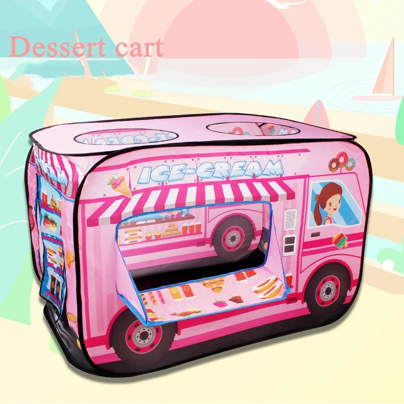 Палатки детские игрушечные для дома и улицы удобная палатка пожарная машина