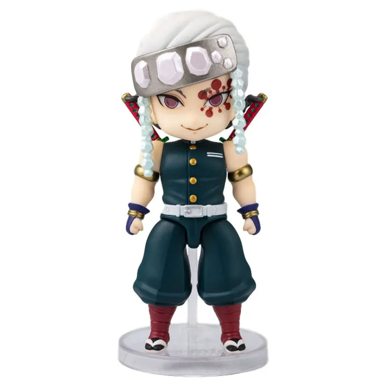 

Q Version Uzui Tengen Anime Action Figure Demon Slayer Periphery Anime Figurine Unisex Desktop Ornaments Action Figurine Gifts