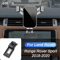 car mobile phone holder for land rover range rover sport rrs l494 2018 2020 car gps gravity stand navigation bracket accessories
