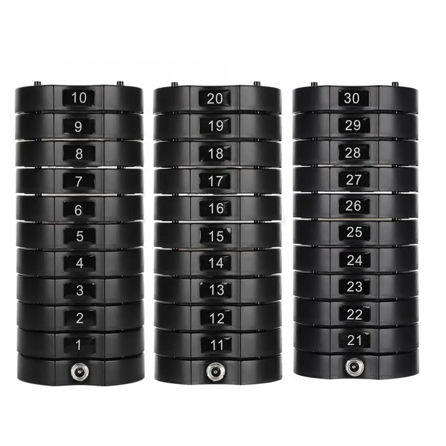 Calling Pagers System Restaurant Wireless Queuing Buzzer with 30pcs Coaster and A Keypad 100-240V new | Компьютеры и офис