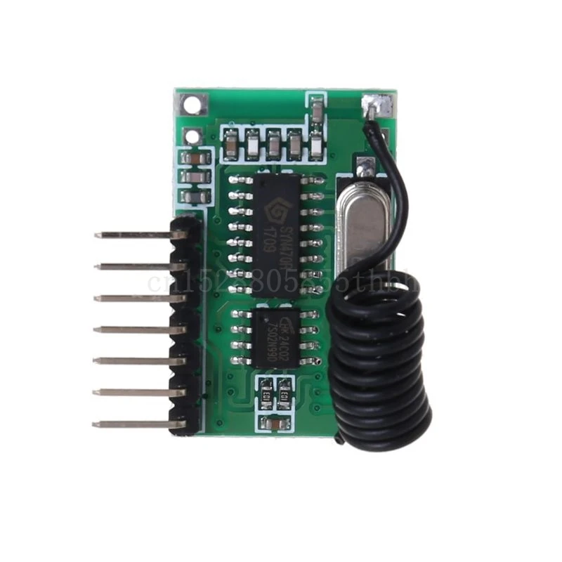 Беспроводной передатчик с широким напряжением декодирующий ресивер 4 канала