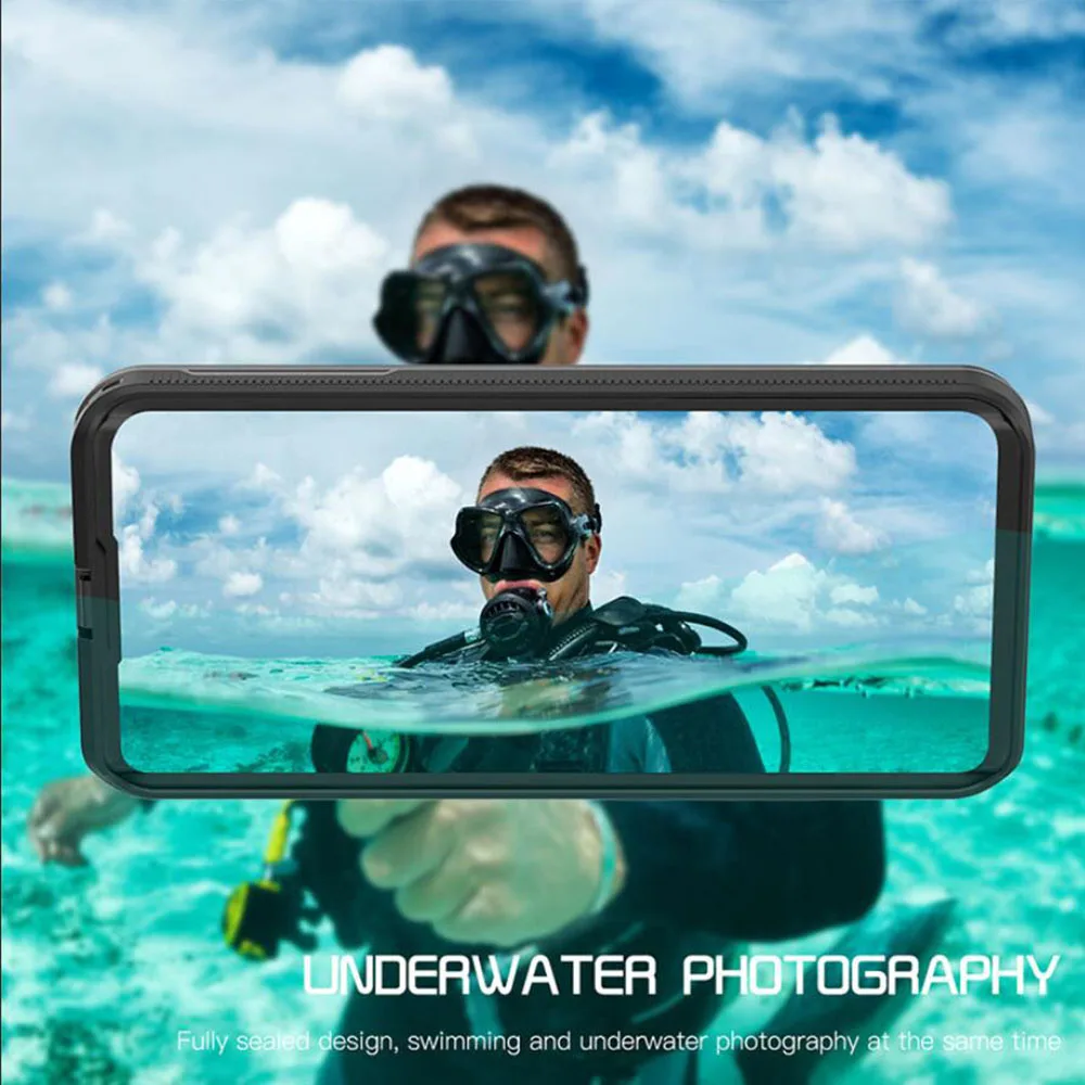 waterproof case for huawei p40 p30 pro p20 lite mate 30 pro water proof shell ip68 cover swim diving outdoor sports anti fall free global shipping