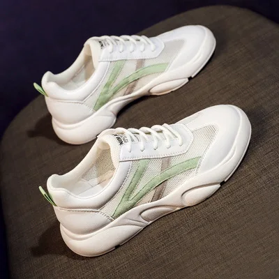 Женская обувь белого цвета Сезон осень Новинка 2019 года Обувь на плоской подошве