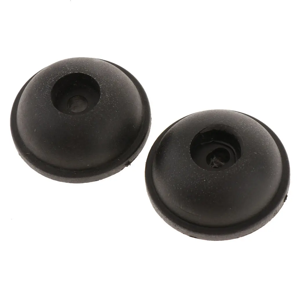 

2x Luggage Replacement Part Bottom Foot Durable Travel Suitcase Studs Black
