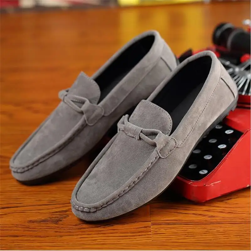 

2020 Spring And Autumn New Korean Breathable Casual Shoes Comfortable Deodorant Non-slip Sweat-absorbent Men's Bean Beans Shoes