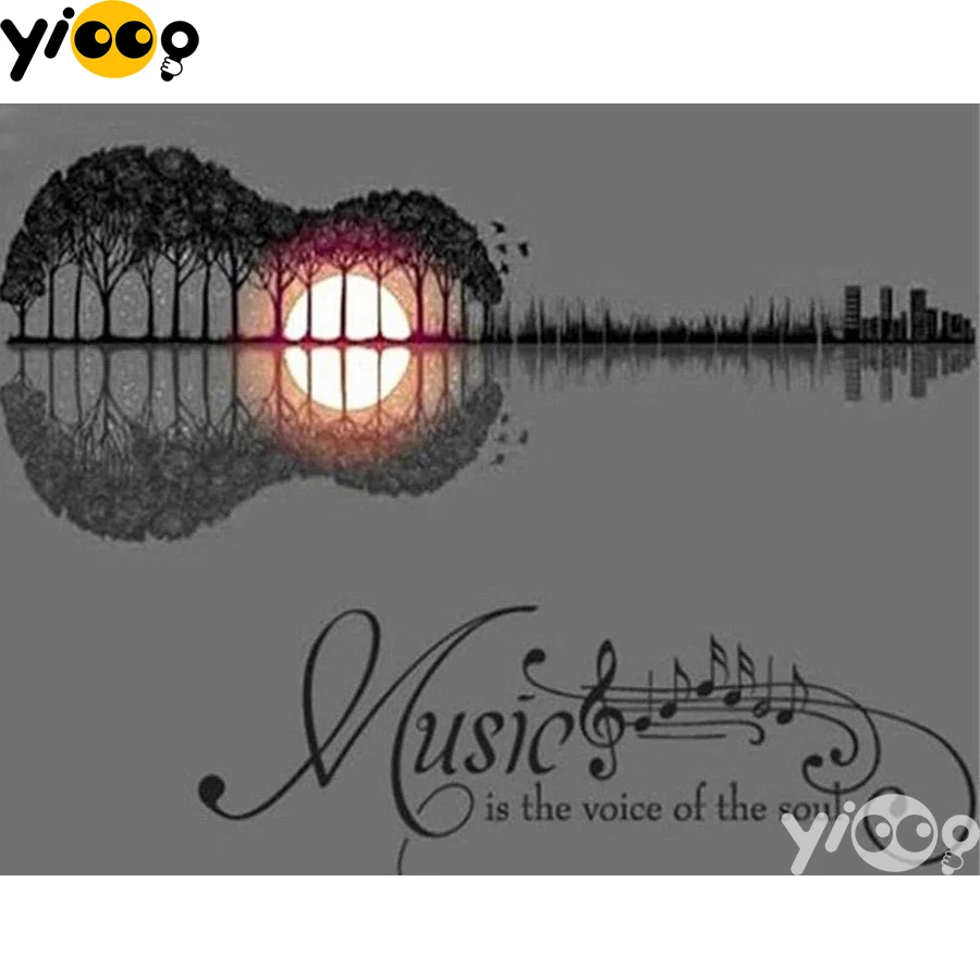 

Full Square/Round Diamond Embroidery Voice of the Soul 5D Diamond Painting Rhinestone Mosaic Home Decor Gift BX2498