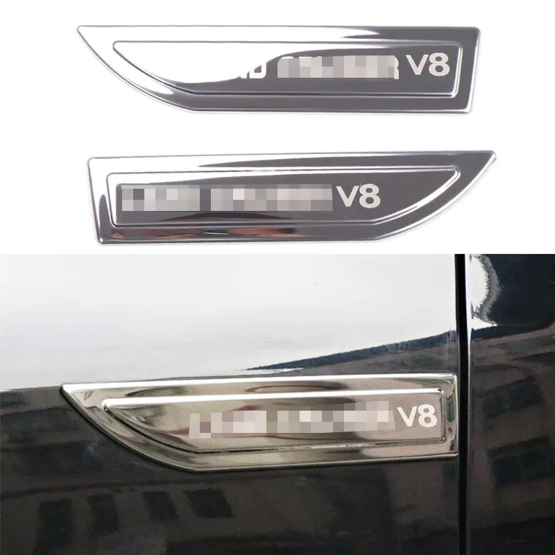 2003 2020 FJ200 FJ150 FJ120 нержавеющая ABS OE стильная боковая наклейка с эмблемой для Toyota Land