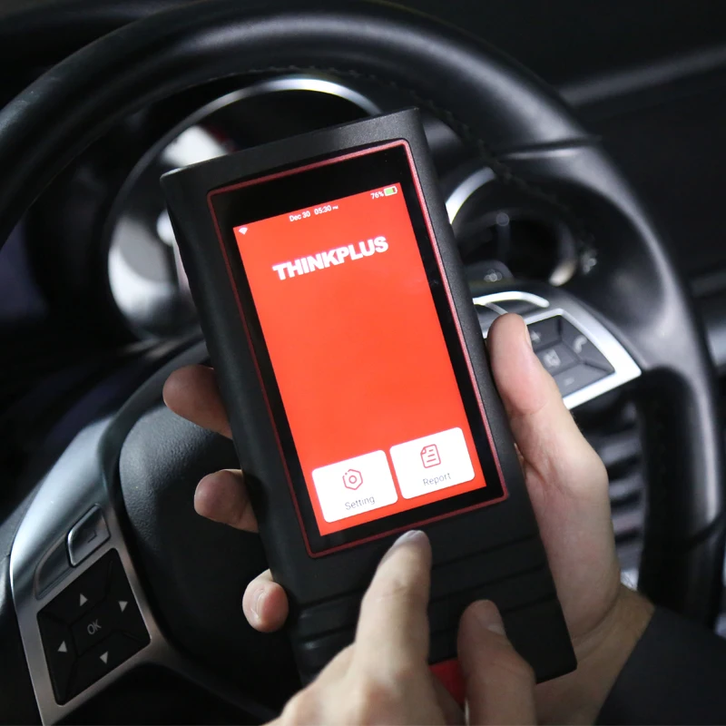 Thinkcar Thinkplus OBDII считыватель кодов 12 В Автомобильный сканер поток данных VIN OBD2