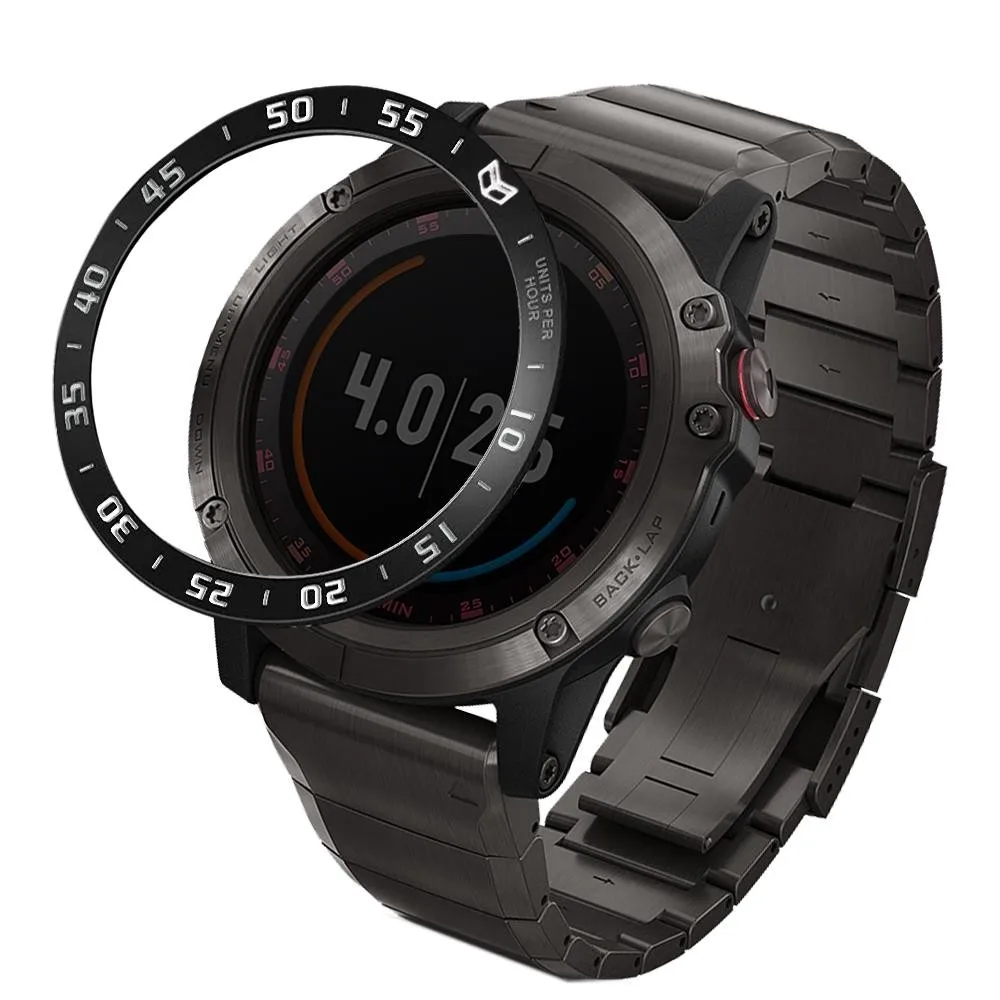 Для Garmin Fenix 5/5 Plus часы с ободком кольцо из нержавеющей стали скульптурные единицы