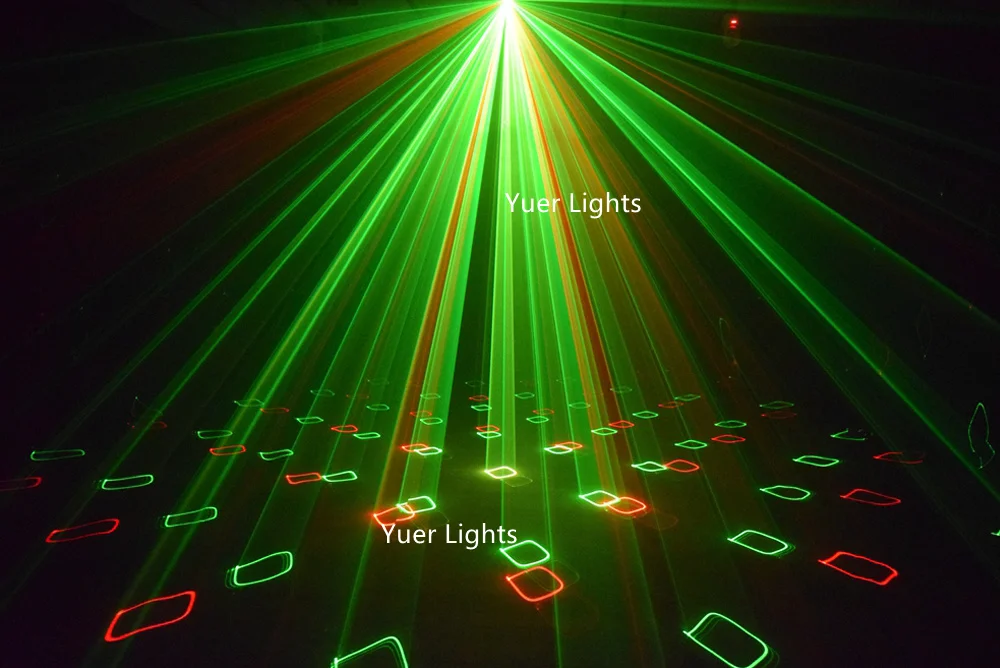 Сканер для вечевечерние свадеб праздников клубов 1500 МВт RGB-подсветка