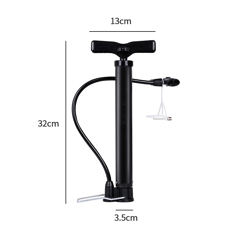 

Bicycle Cycling Mini Bicycle Pump Aluminum Alloy Cycling Hand Air Pump Ball Tire Inflator MTB Mountain Road Bike Pump 120PSI