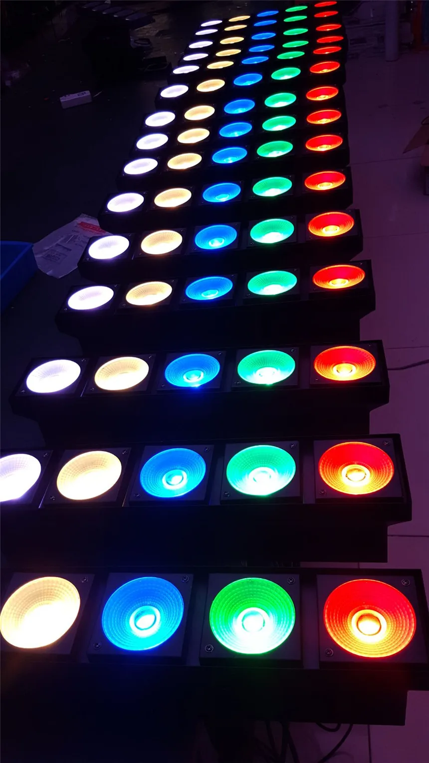 5x30 Вт 3в1 монолитный блок rgb светодиодов матричне сценическое Освещение dj свет 150 Вт теплый белый светодиодный par хорошо подходит для дискотеки профессиональное сценическое освещение