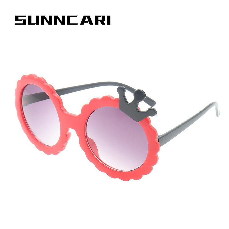 

Children Crown Accessories Lovely Protection Glasses Toddlers Boys Kids Shades Flowers Adorable Sunglasses Kids Gift Wholesale