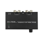 Ak-750S Audiophile MM фонокорректор с уровнем Управление предусилитель усилитель RCA Вход и Выходной интерфейс фонокорректором