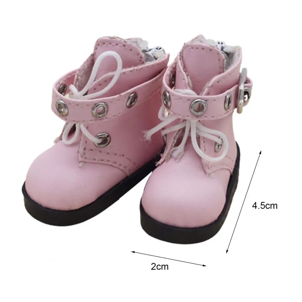 Кожаная обувь для кукол из хлопка 15 см безопасная резиновая кукольная девочек