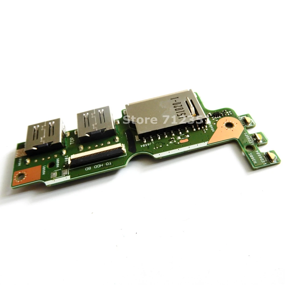 X455LJ IO плата для ASUS X455 X455L X455LD X455LF X455WE USB SD карты разъемы 60NB08M0-101130 тест 100% ОК |