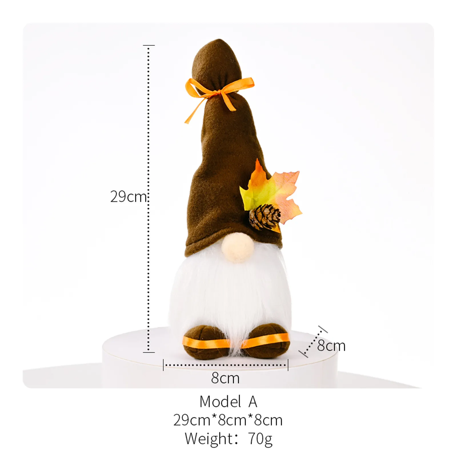 

2pcs Festival Lighted Faceless Doll Decoration Glowing beard Creative Autumn Lighted Doll Party Kid's Gift Home Decoration