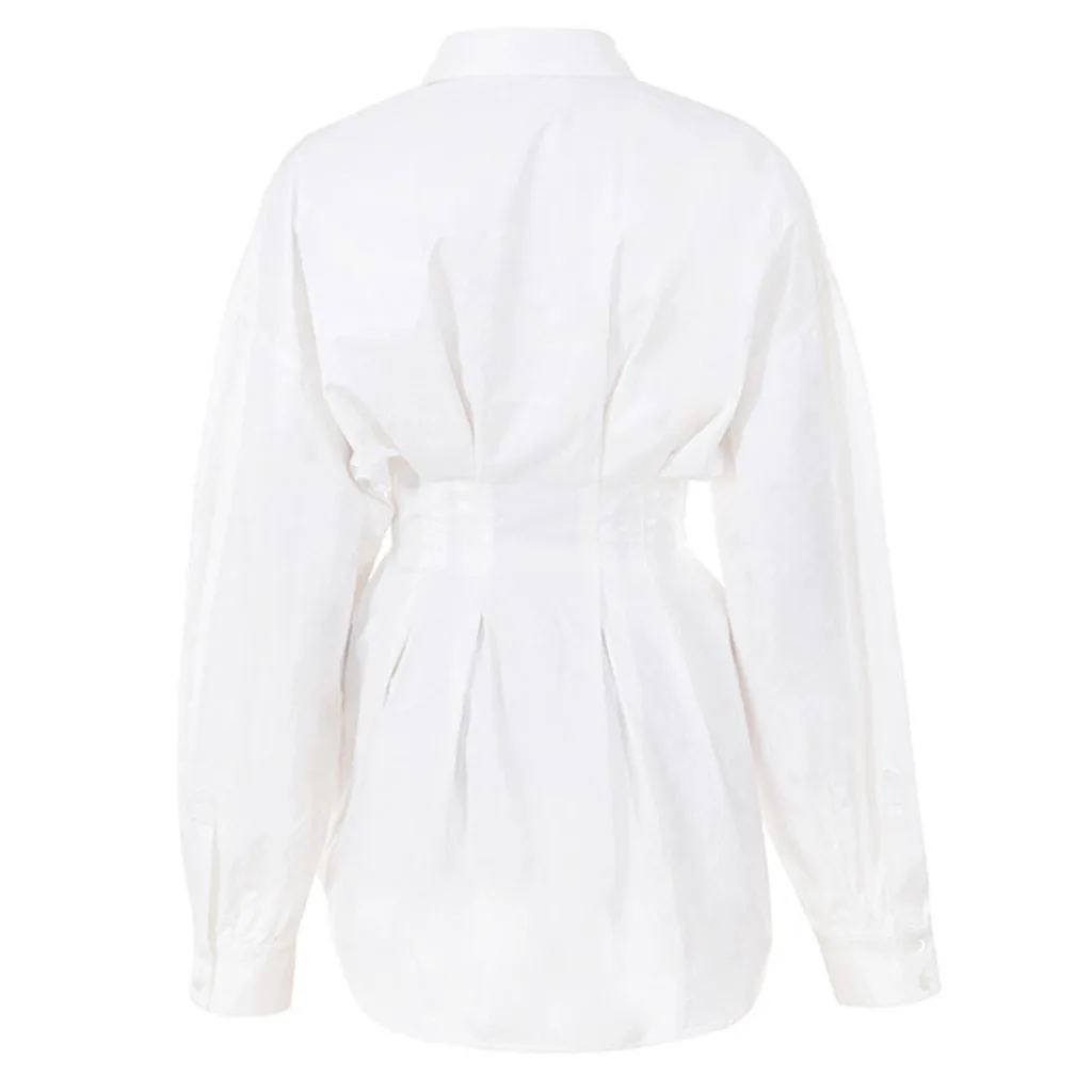 2019 сексуальное Белое жаккардовое платье с длинным рукавом необычной длины