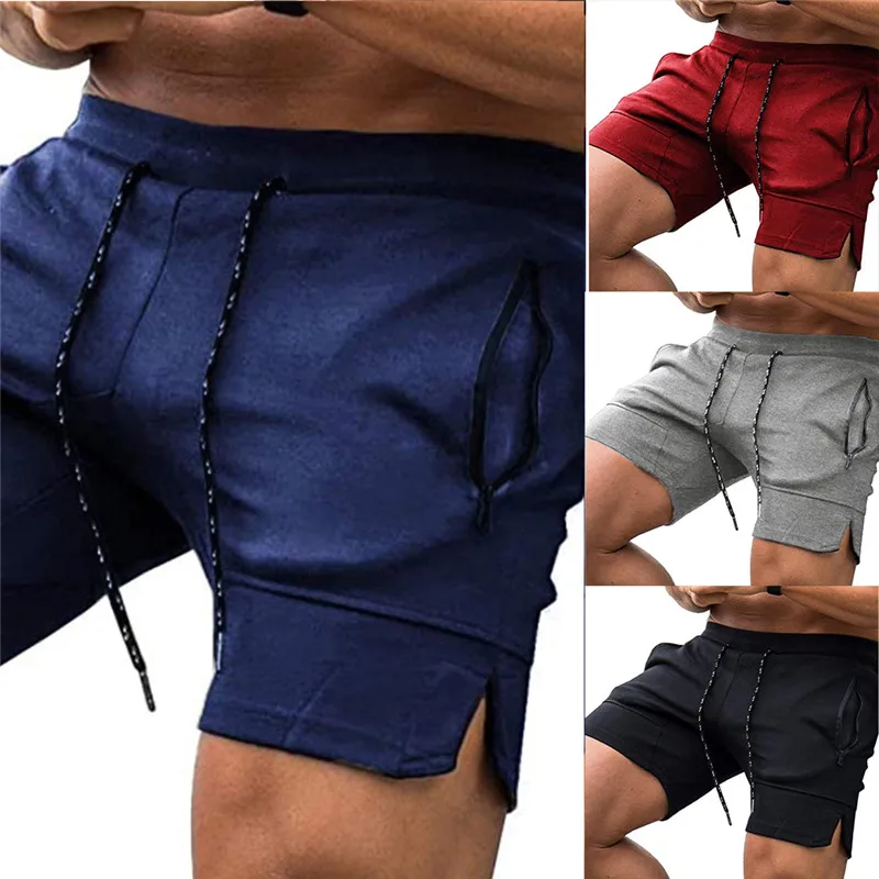 

Hot Sale Mens Summer Fashion Shorts Casual Sweat Shorts For Man Comfort Shorts Fitness Wear Jogging Pants
