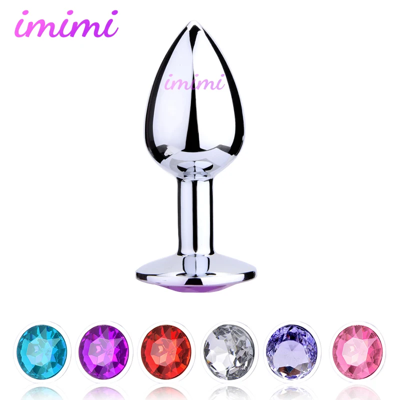 Секс продукт фаллоимитатор с металлической Анальная пробка из нержавеющей стали