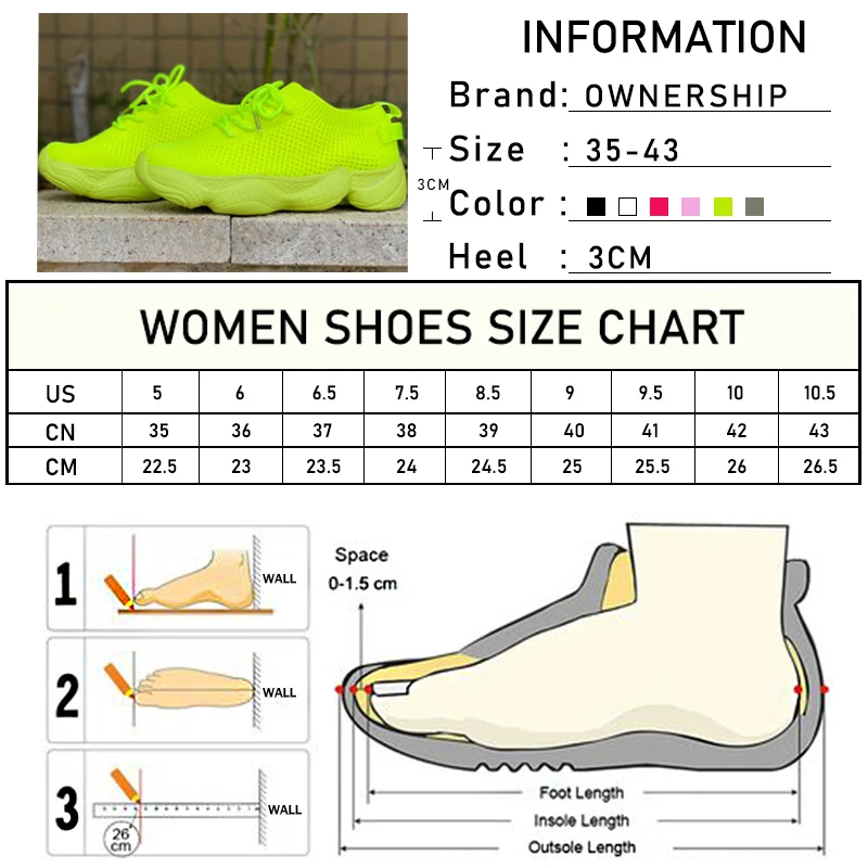 Женские носки Кроссовки Женская спортивная обувь на вулканизированной