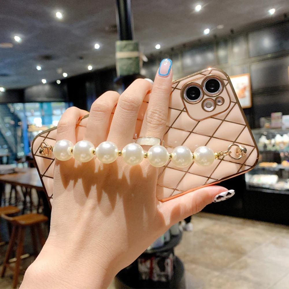 luxury diamond gold plated soft silicone phone case for samsung s30 s21 plus ultra a12 a52 a75 5g all inclusive anti drop case free global shipping