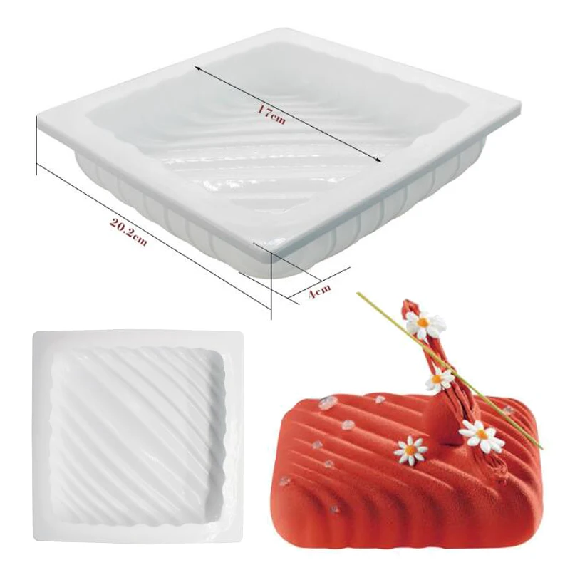 Художественная форма для украшения торта 3D силиконовые формы инструменты