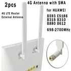Антенна Wi-Fi hengshanlao, разъем SMA (Male), усилитель сигнала 4G 5G, внешняя антенна Wi-Fi для маршрутизатора LTE, для Huawei B593, B315, B310, 698-2700 МГц