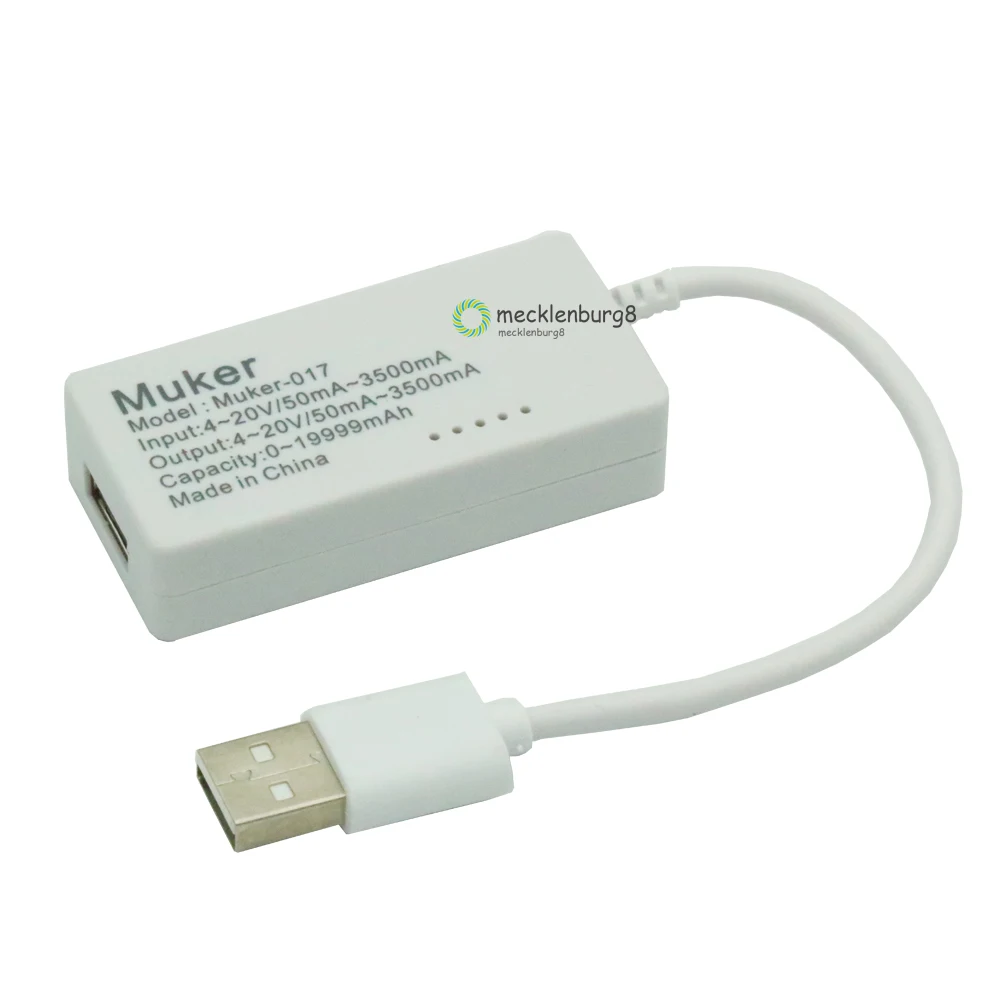 ЖК дисплей USB Вольтметр Амперметр мобильное зарядное устройство измеритель