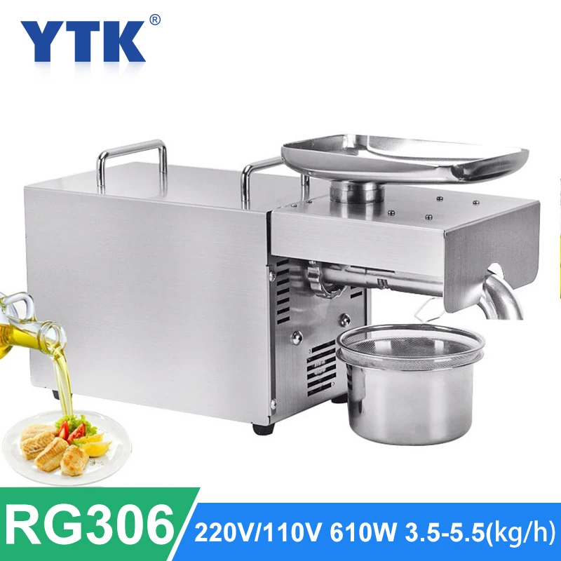 Автоматическая машина для холодного отжима масла льняного масла|Пресс масла| |