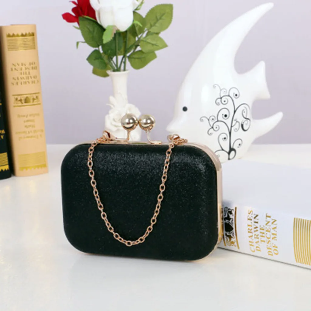 

2019 new fashion Sequined Scrub Clutch Women's Evening Bags Bling Day Clutches Gold Wedding Purse Female Handbag#H25