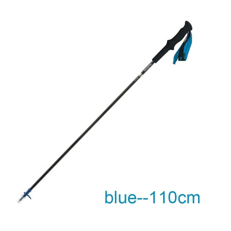 blue 110cm 2 шт. Naturehike углеродное волокно треккинговые палки сверхлегкие складные трости для бега походные трости легкие трости - Цвет: blue 110cm