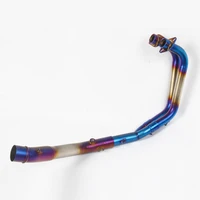 slip on motorcycle exhaust front link pipe connect tube stainless steel exhaust system for yamaha r25 r3 all years