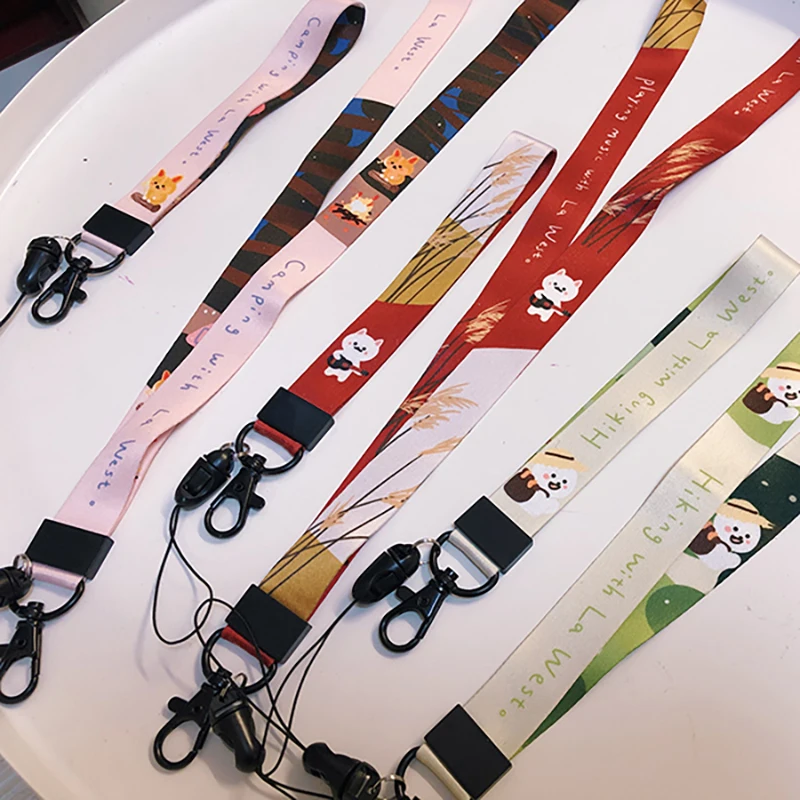 STARRY FOREST Милые иллюстрации мобильные ремни для девочек и пар розовый красный